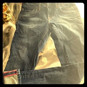 Bebe jeans cropped size 27